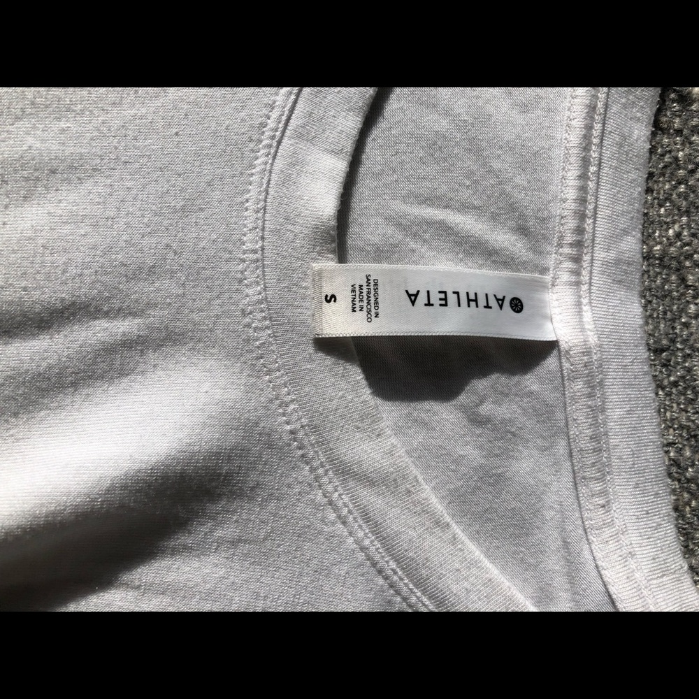 Athleta Cloud Light Stratus Tee Bright White - image 2